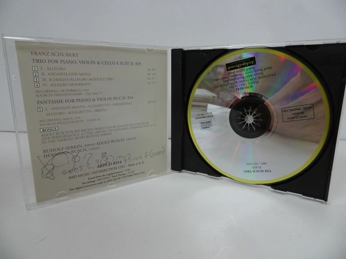 ☆CD「Schubert: Piano Trio D929」Franz Schubert, Johann Sebastian