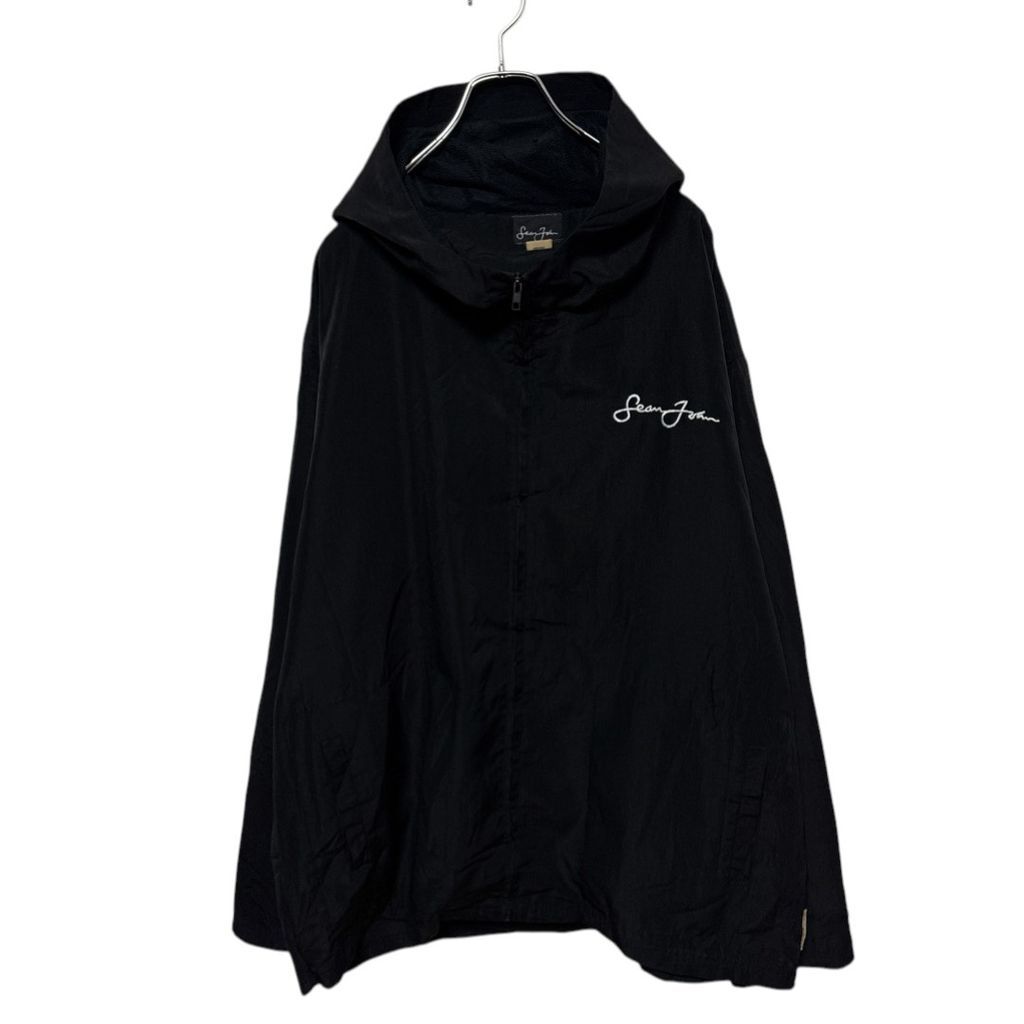 【Sean John】 Hip-hop Street Lining Mesh Jacket Hoodie ロゴ刺繡ジャケット S-4636 6,320円