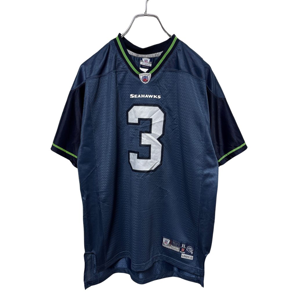 Reebok】 NFL Seattle Seahawks Football Shirts BROWN シアトルシー