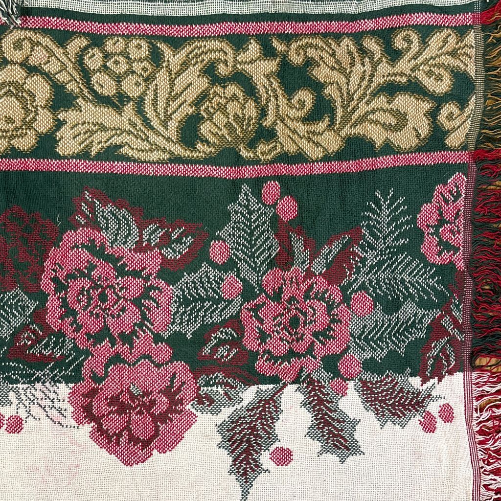 vintageラグ ブランケット マルチカバー タペストリー USA製