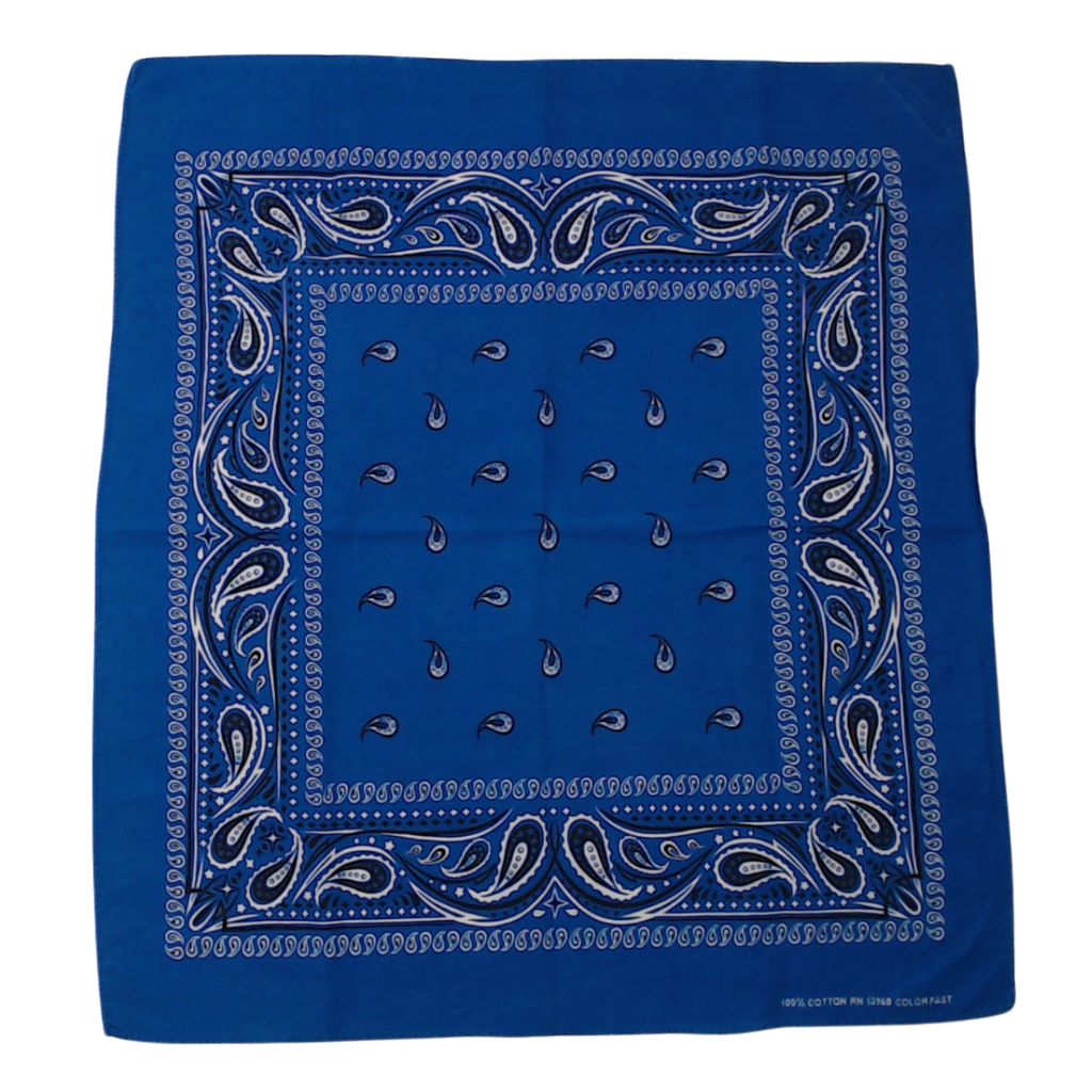 Vintage Bandana MADE IN USA 60s RN13960 パリスアクセサリーズ