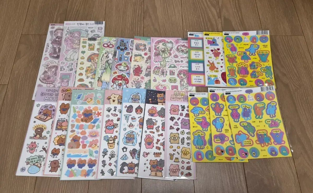 14番/人気作家 ダイアリーデコ シールステッカー 新品 100枚 まとめ売り/商品別価格設定あり870/送料込み