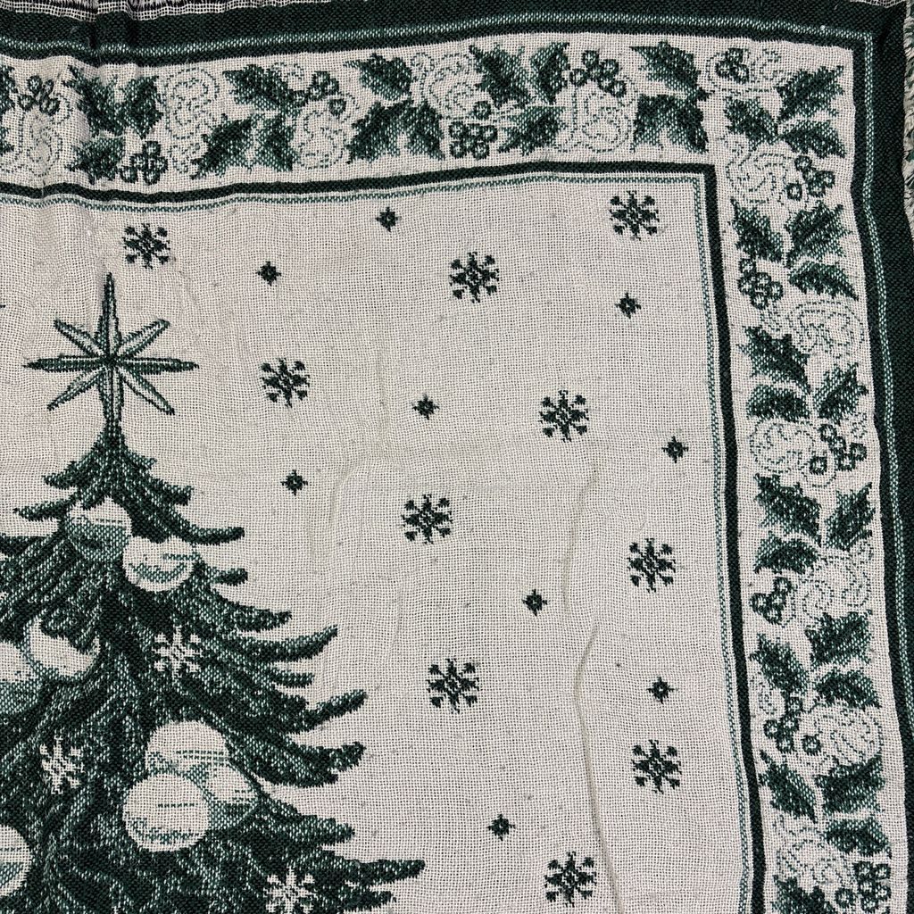 vintageラグ ブランケット マルチカバー タペストリー クリスマス