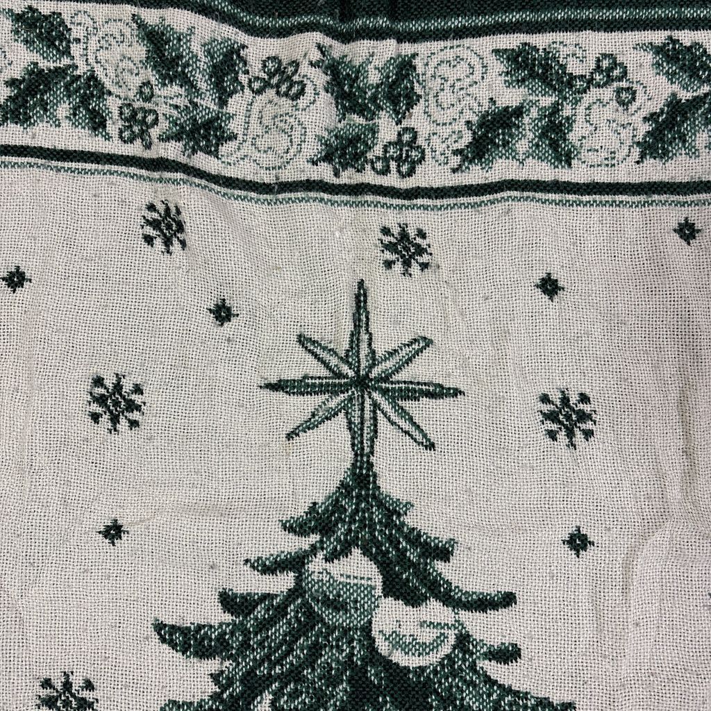 vintageラグ ブランケット マルチカバー タペストリー クリスマス