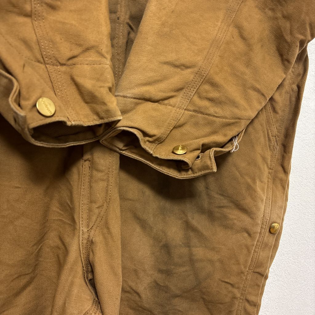 メンズ 【Carhartt】 中綿キルティングライナー コーデュロイ襟 ダック