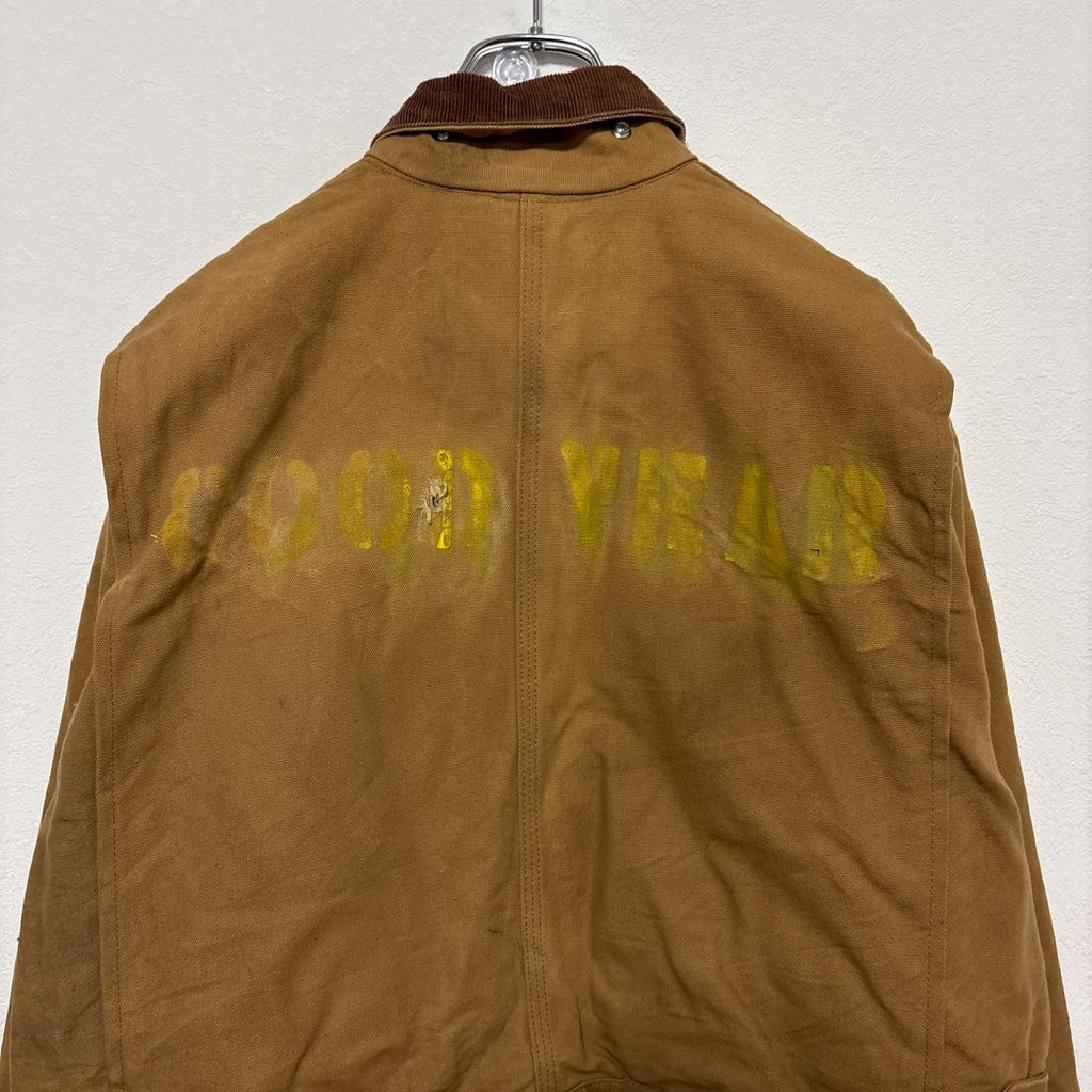 メンズ 【Carhartt】 中綿キルティングライナー コーデュロイ襟 ダック