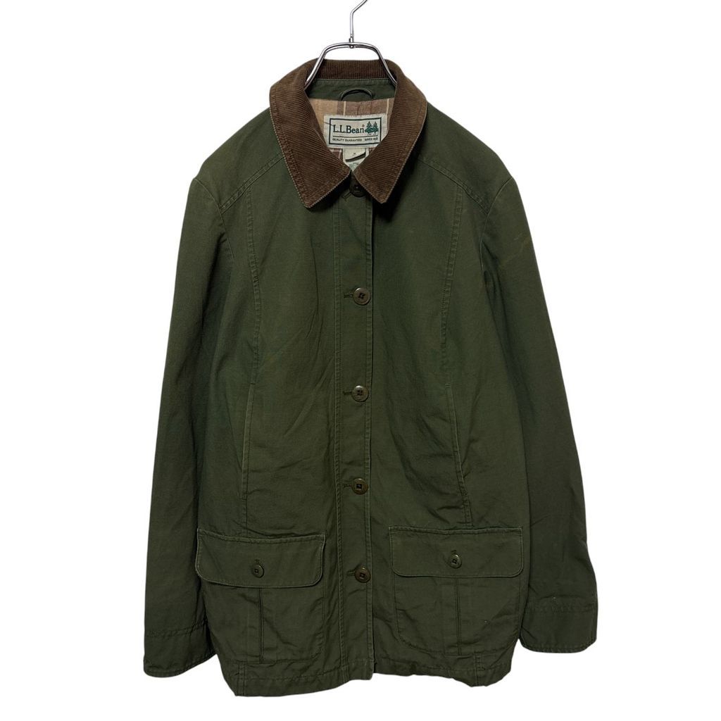 L.L.Beanエルエルビーン コーデュロイ襟　ハンティングジャケット L.L.Bean】 コーデュロイ襟 ハンティングジャケット S-3346 - メルカリ