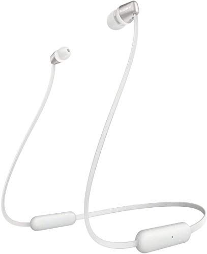 ソニー ワイヤレスイヤホン WI-C310 : Bluetooth対応/最大15時間連続再生/マイク付き フラットケーブル採用 2019年モデル ホワイト WI-C310 WCe 9,576円