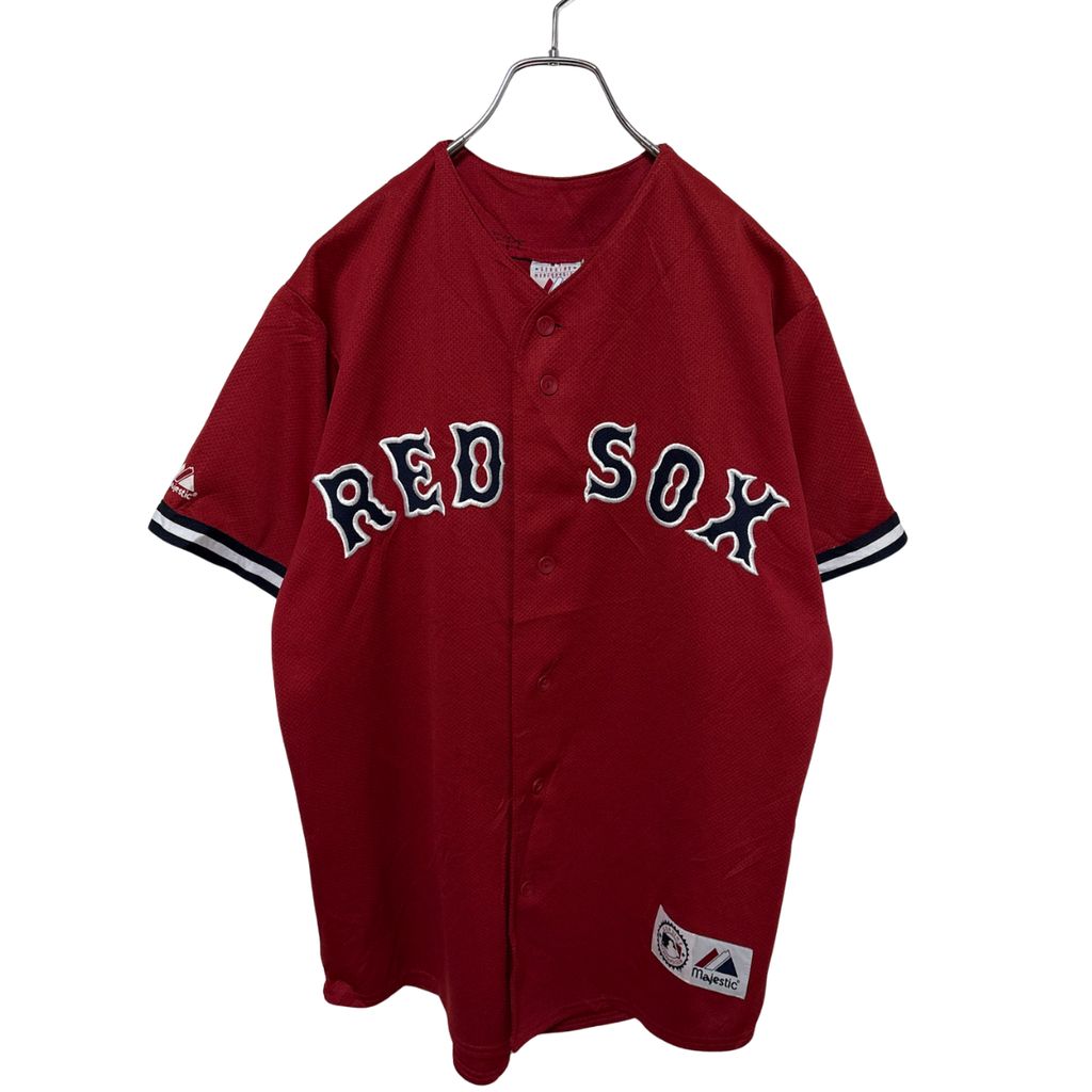 【Majestic】 MLB Boston Redsox Baseball Shirts ORTIZ ボストンレッドソックス ゲームシャツ S-5592 6,080円