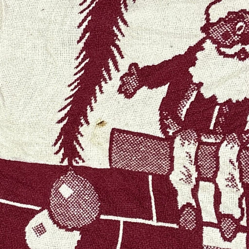 vintageラグ ブランケット マルチカバー タペストリー クリスマス