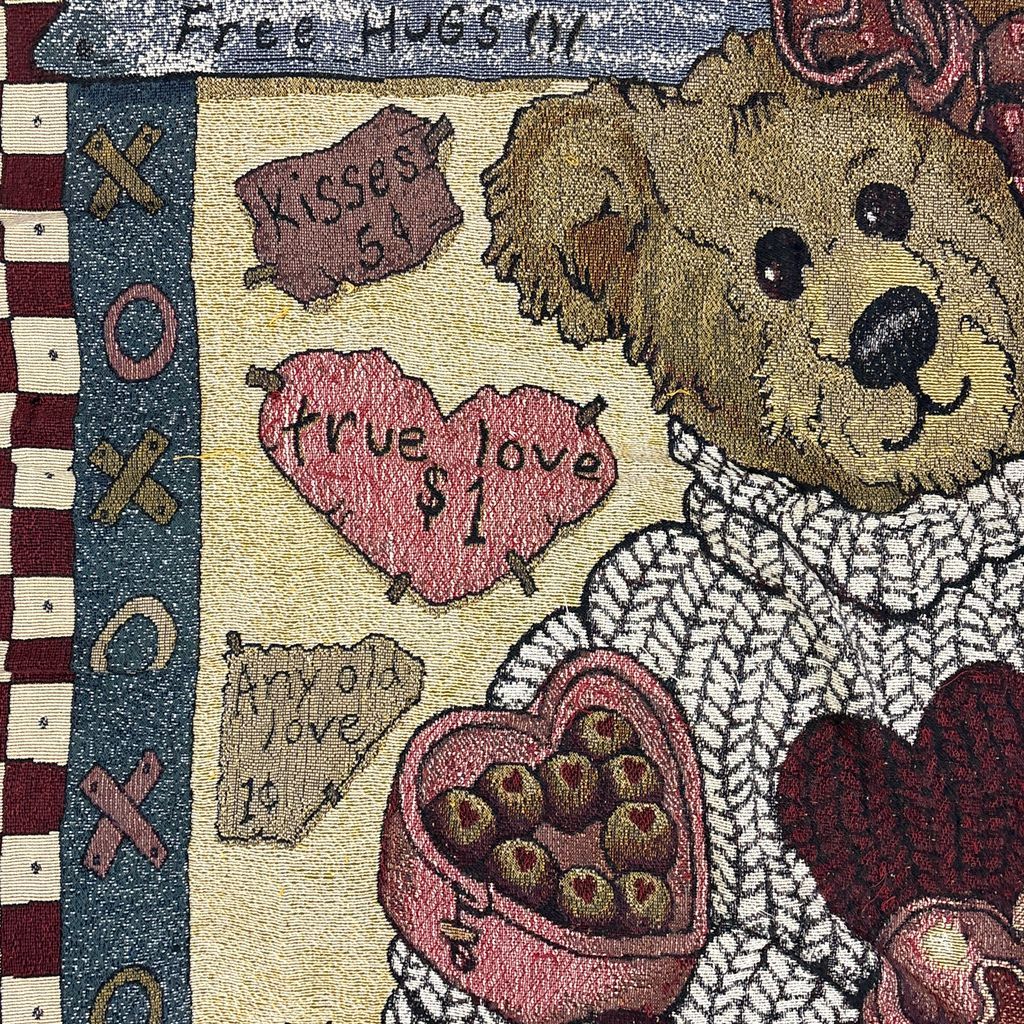 ヴィンテージラグ Boyds Bears 天使 テディベア 大判 ヴィンテージラグ Boyds Bears 天使 テディベア 大判 Boyds Bears