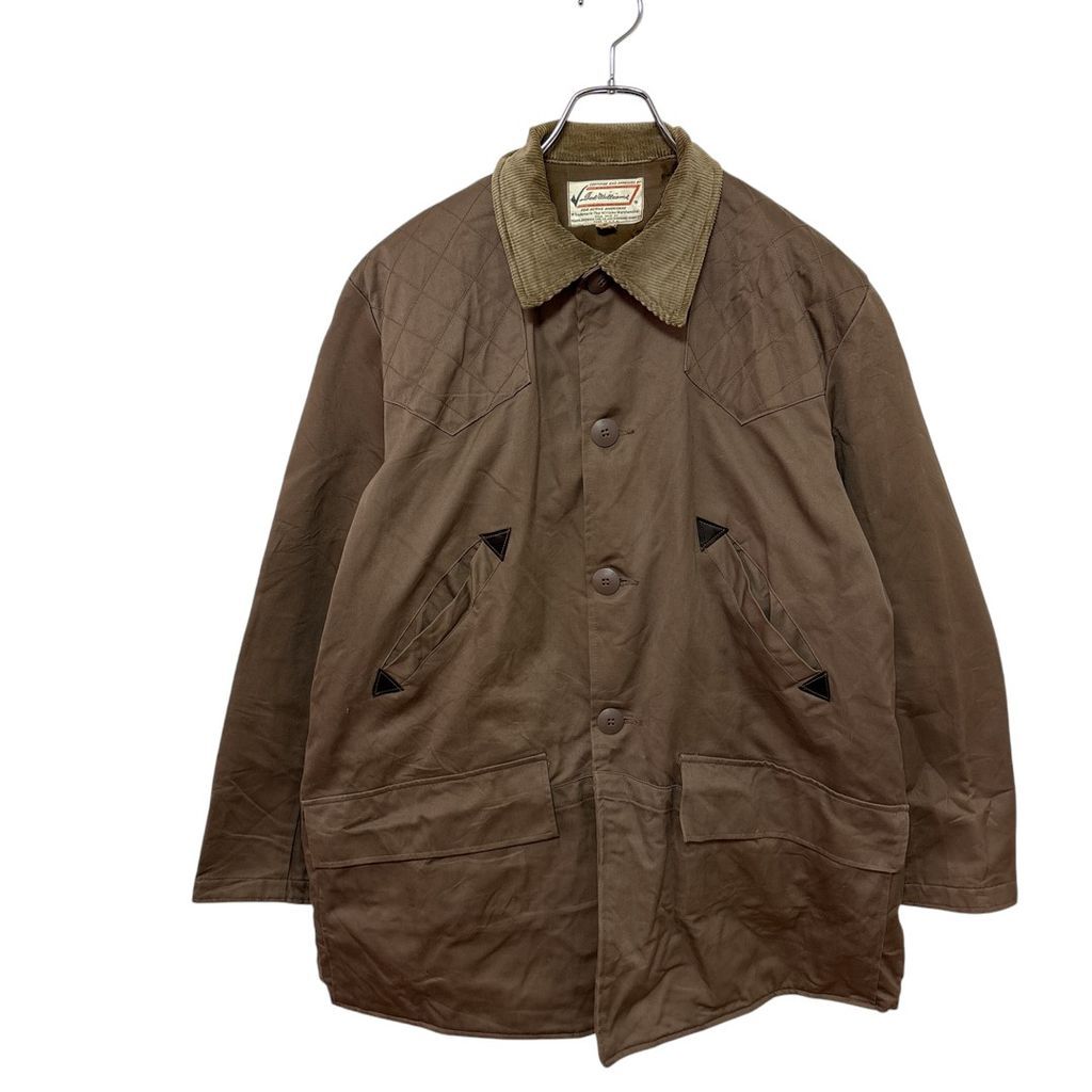 【Sears】 60～70s MADE IN USA Gun Patch Hunting Jacket コーデュロイ襟ハンティングジャケット S-4236 7,700円