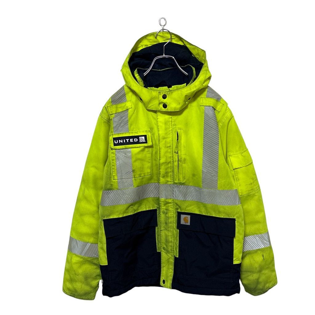 【Carhartt】 企業ロゴ リフレクター ワークジャケット S-3200