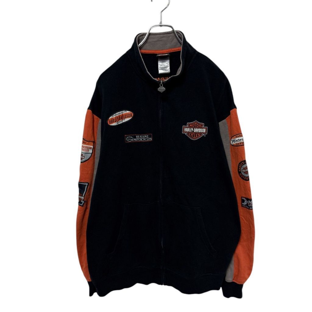 【HARLEY DAVIDSON】 Embroidery Logo Stand-Collar Jacket ロゴ刺繡 トラックジャケット S-4478 8,030円
