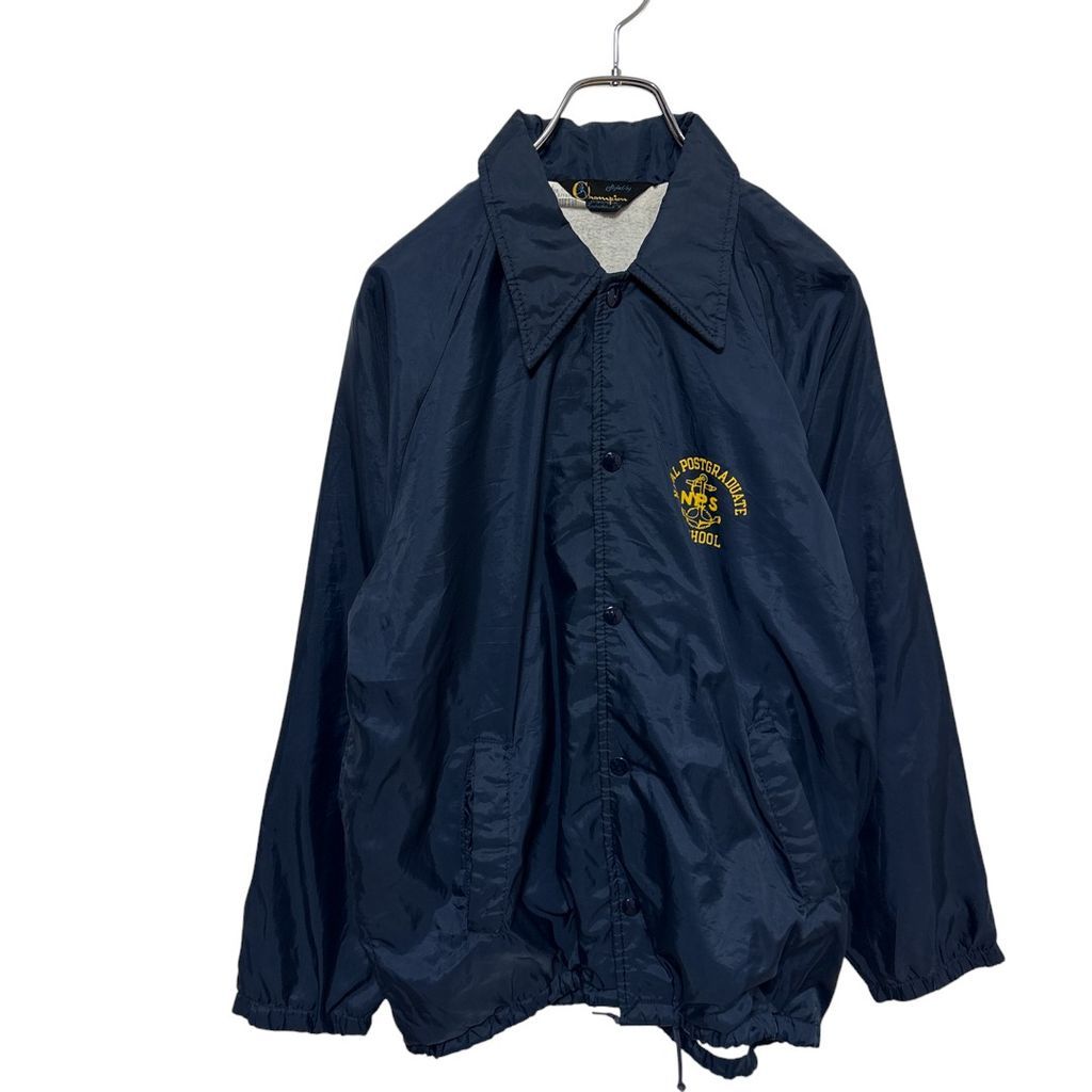 【Champion】 60～70s Runtag Coach Jacket NPS 海軍大学院 コーチジャケット ランタグ S-4198