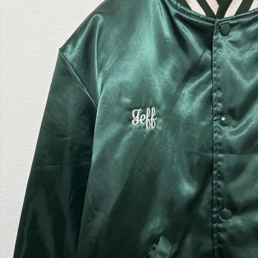 Holloway】 70～80s USA製 企業ロゴ刺繡 中綿キルティングライナー