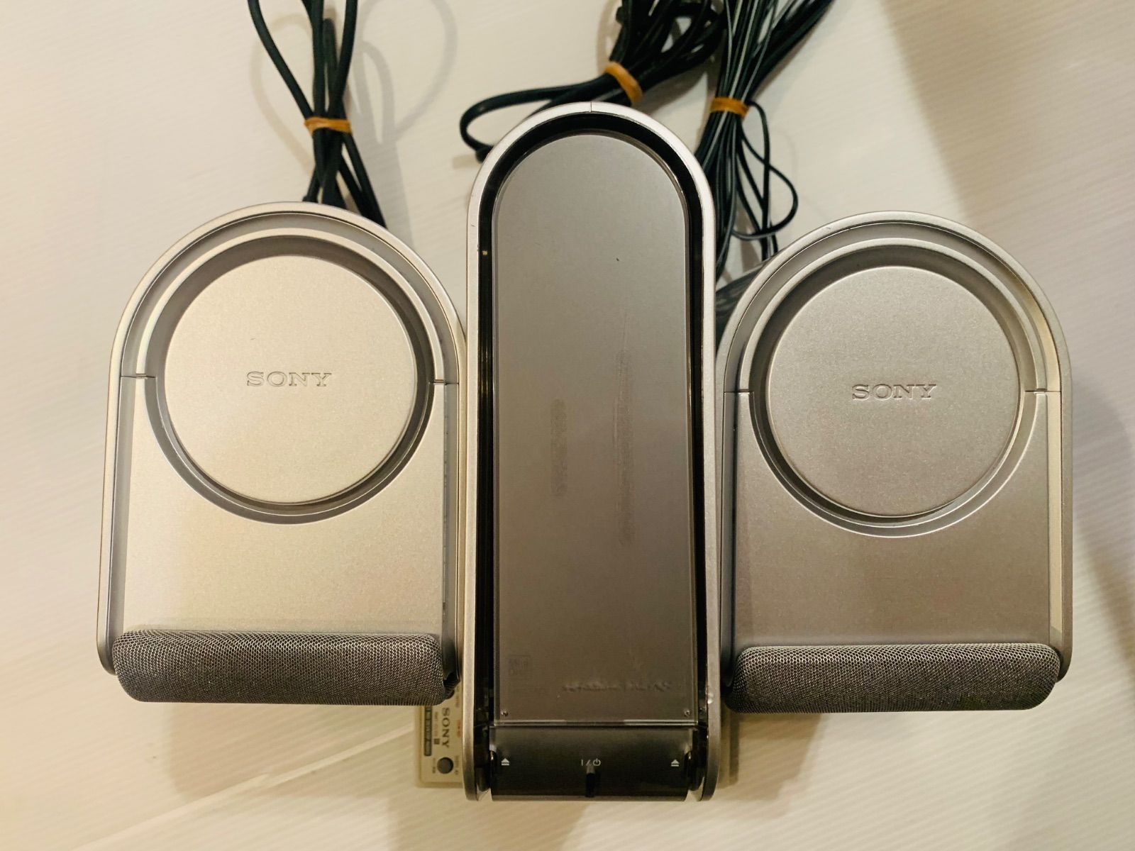 配線補修済】SONY LAM-Z05 Sound Gate CD/MD コンポ - メルカリ