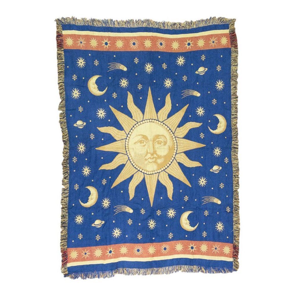 vintageラグ カーペット 太陽 月 異国風 1018 9,360円