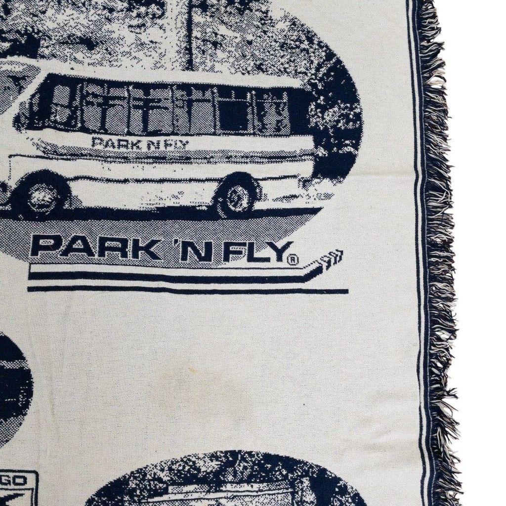 vintageラグ カーペット 企業ロゴ PARK'N FLY フォト 車 1072 - メルカリ