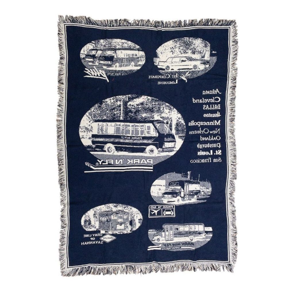 vintageラグ カーペット 企業ロゴ PARK'N FLY フォト 車 1072 - メルカリ
