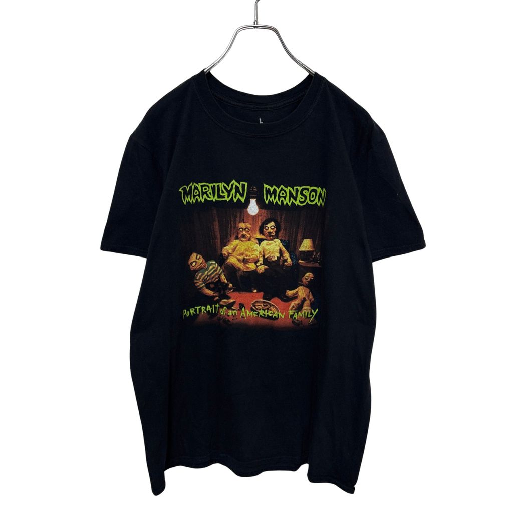 【MARILYN MANSON】 Portrait of an American Family アルバム ミュージックTシャツ S-5675