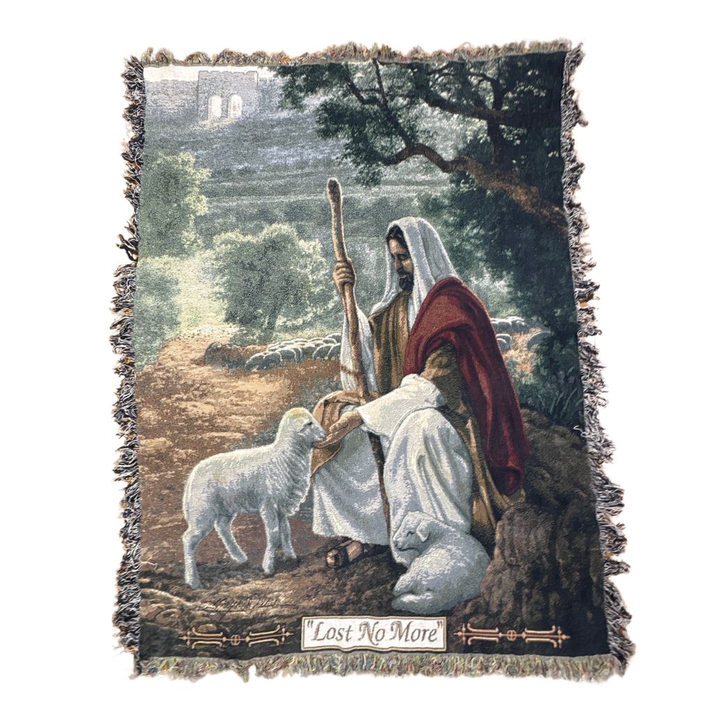 vintageラグ ブランケット マルチカバー タペストリー イエスキリスト ひつじ アニマル 宗教 Rug Blanket Christian 3880 7,110円