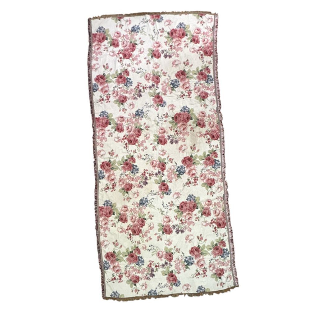 vintageラグ ブランケット マルチカバー タペストリー フラワー 花 エレガント 超特大 ボタニカル ロング Rug Throw Blanket Long Flower 2470 8,030円