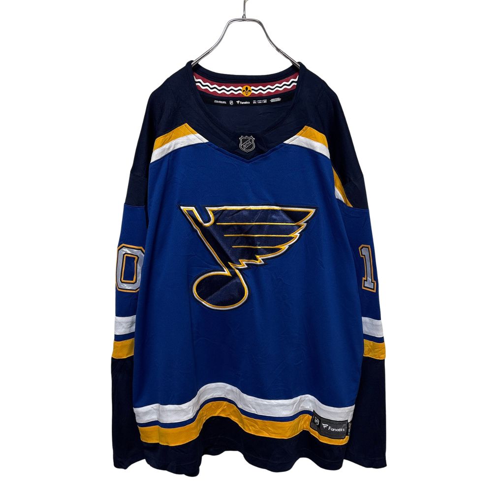 【NHL】 St. Louis Blues Hockey Shirts SCHENN セントルイス・ブルース ゲームシャツ S-4721