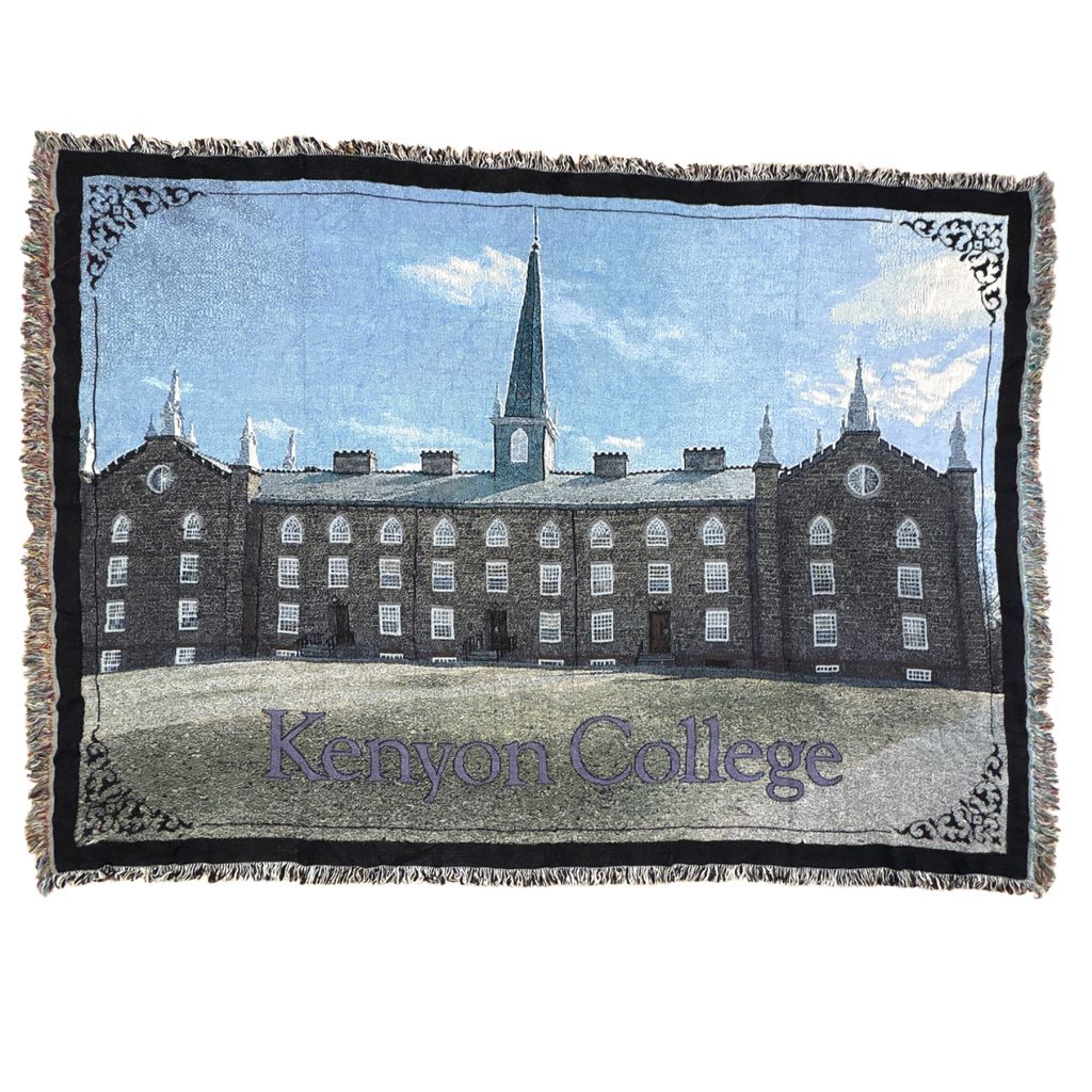 vintageラグ ブランケット マルチカバー タペストリー USA製 ケニオン大学 カレッジ Kenyon College Rug Blanket 2732 6,000円