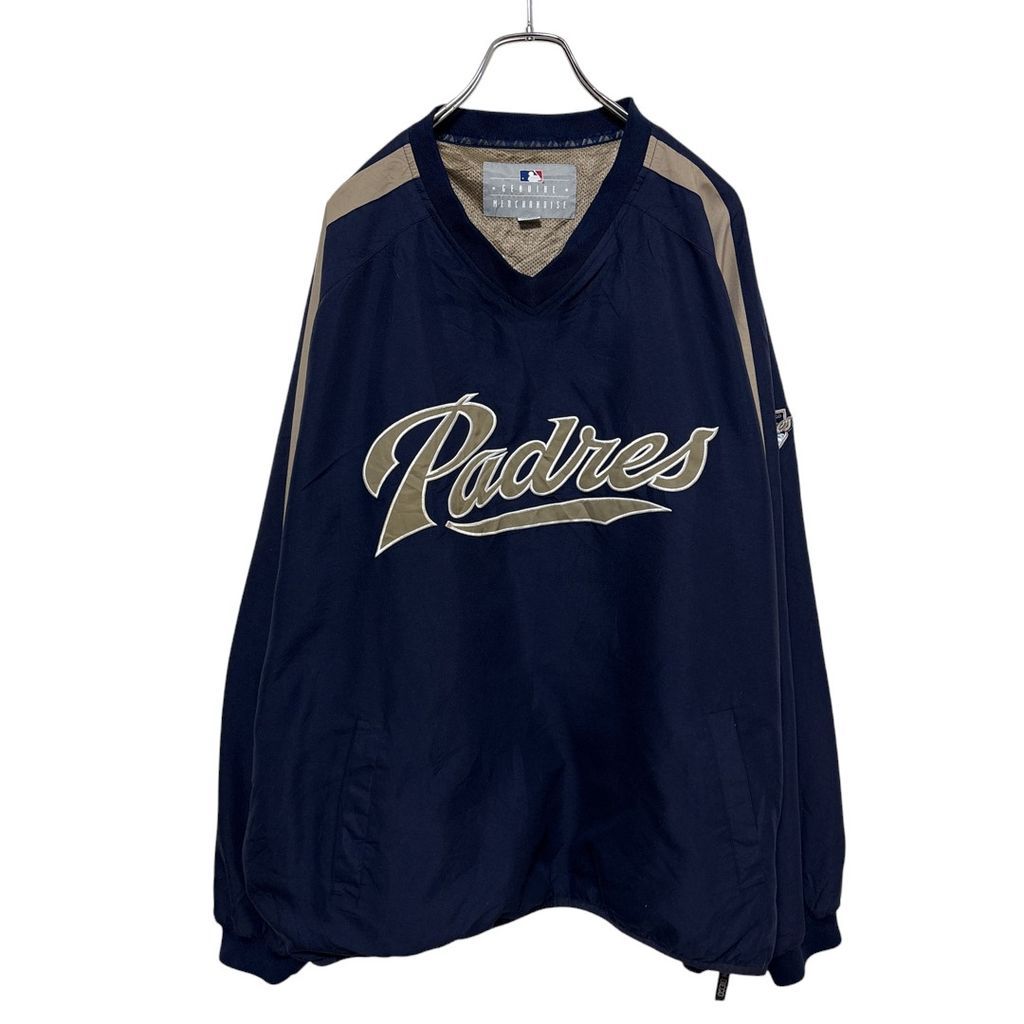 【GENUINE MERCHANDISE】 MLB San Diego Padres Pullover Jacket プルオーバージャケット S-4193 7,800円