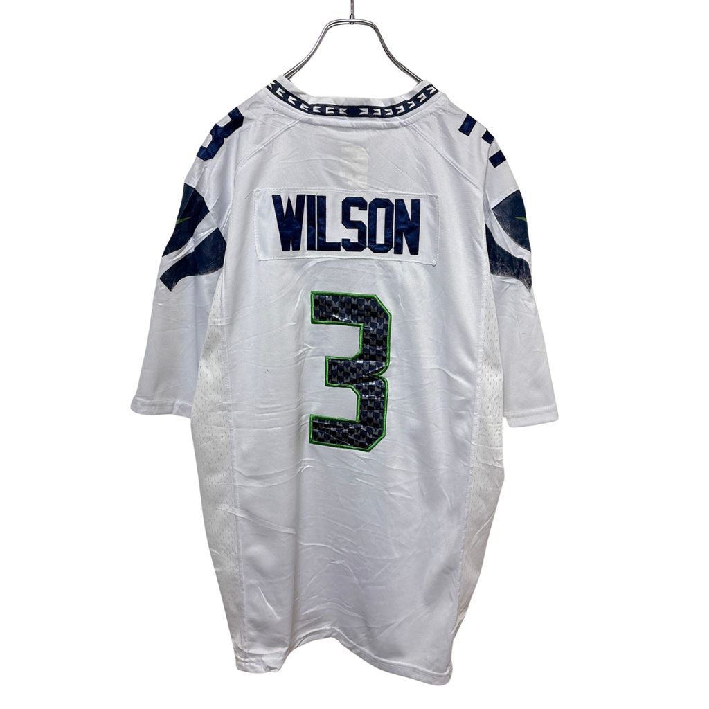 NIKE】 NFL Seattle Seahawks Football Shirts WILSON シアトルシー