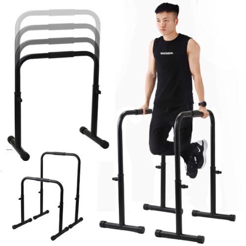 seathestars ディップススタンド 高さ調節可能 耐荷重150kg ディップス スタンド バー ディップスバー ディップスマシン 筋トレ チンニング トレーニング フィットネス ストレッチ 懸垂マシン 筋トレ器具 運動器具 握力 腕 トレーニング器具e 8,525円
