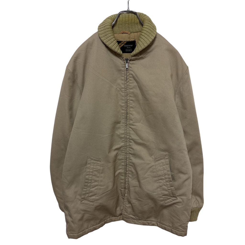 【Sears】 70s Padded Pharaoh Jacket Vintage Plain 中綿入りファラオジャケット S-4139