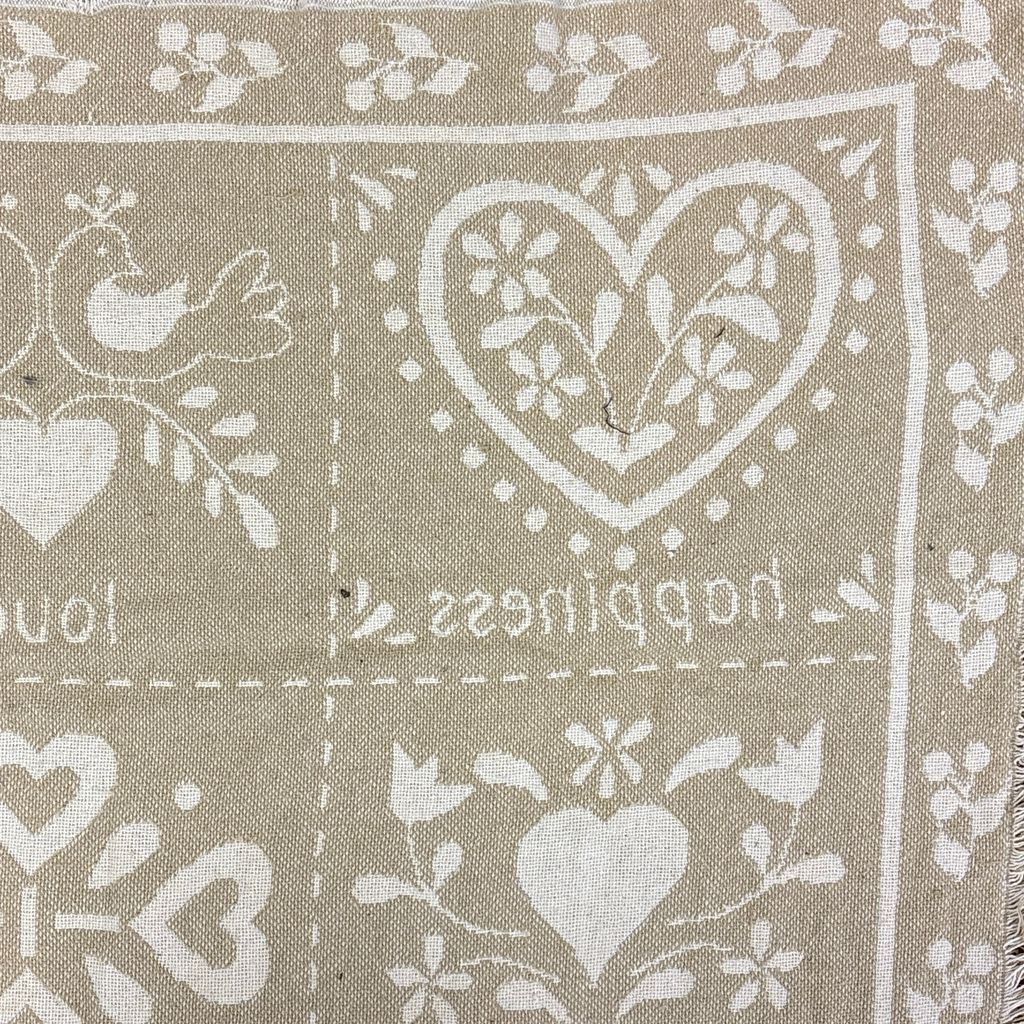 vintageラグ ブランケット マルチカバー タペストリー フラワー 花