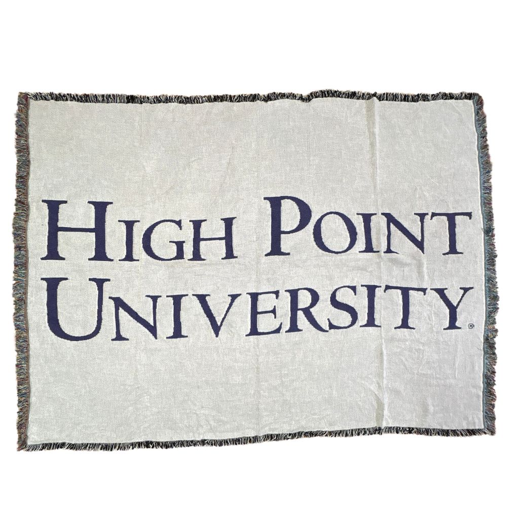 vintageラグ ブランケット マルチカバー USA製 ハイポイント大学 Rug Blanket High Point University 2726