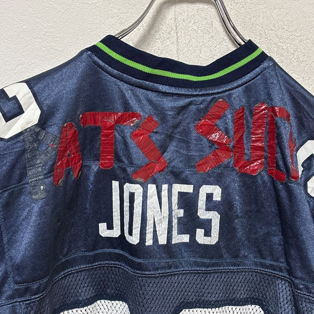 Reebok】 NFL Seattle Seahawks Football Shirts JONES シアトルシー