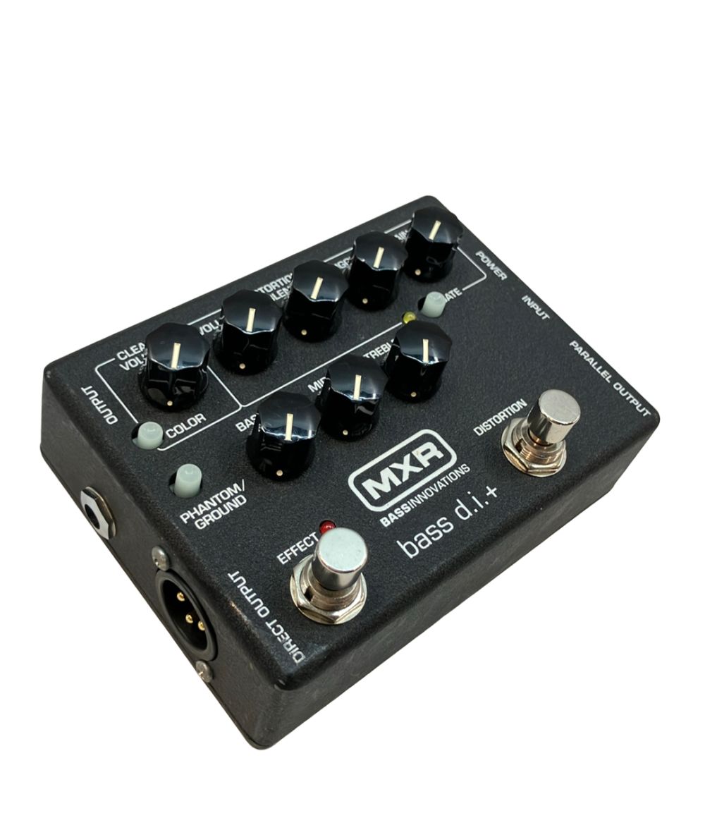 美品 エムエックスアール ベースエフェクター ディストーション M80M bass D.I.+ MXR