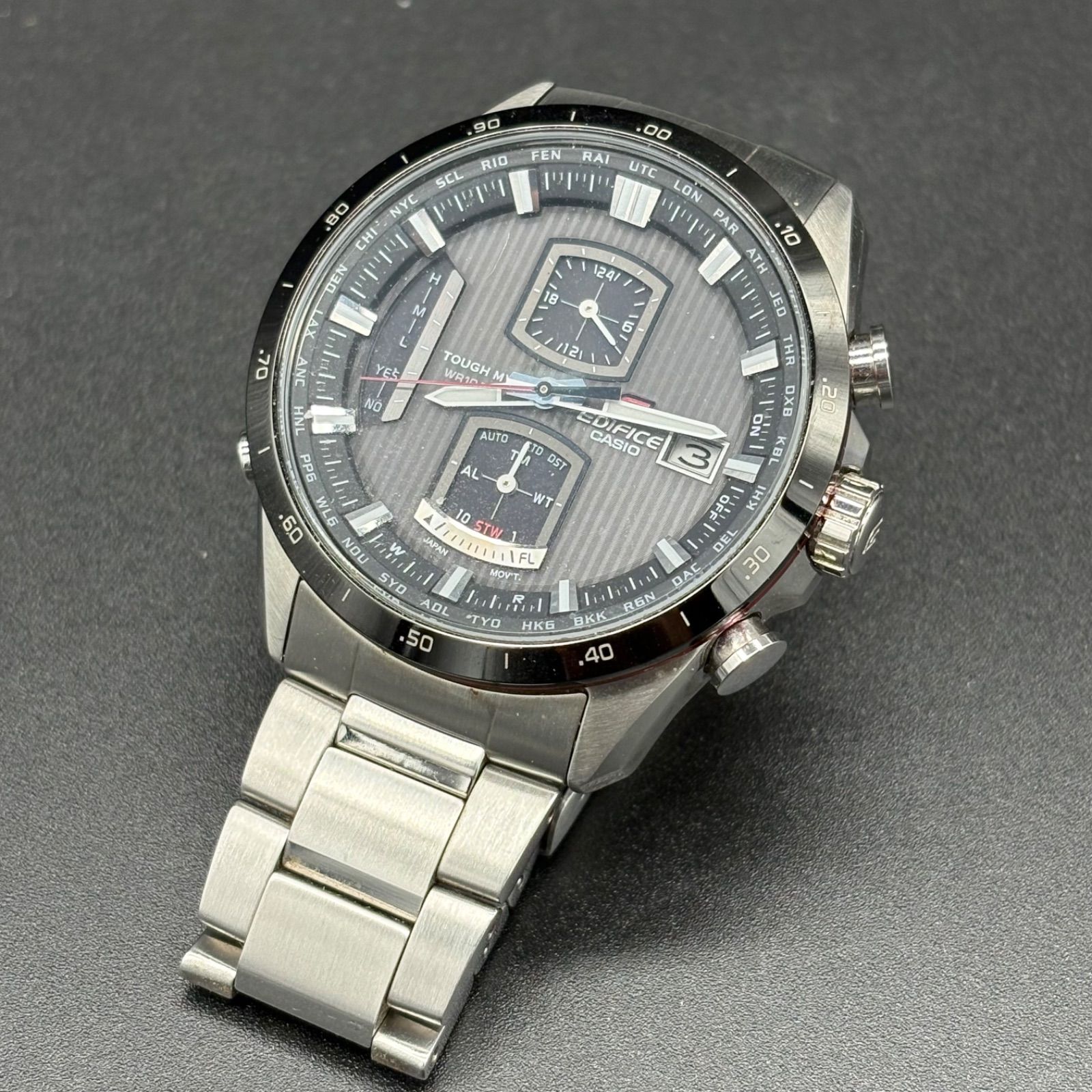 カシオ エディフィス EQW-A1100 電波ソーラー クロノグラフ メンズ腕時計 サファイアガラス CASIO EDIFICE Multiband 6 Tough Solar Watch 7,984円