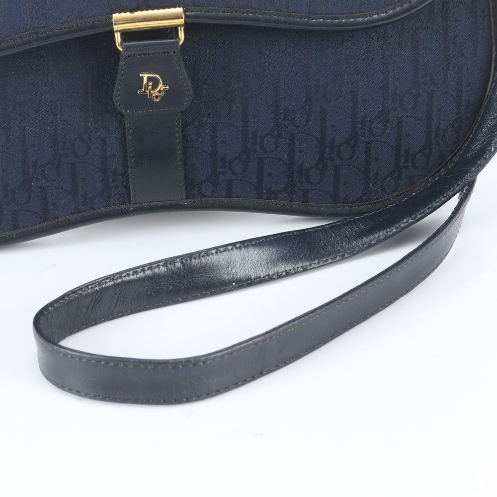 美品】ディオール ショルダーバッグ 2WAY トロッター キャンバス 