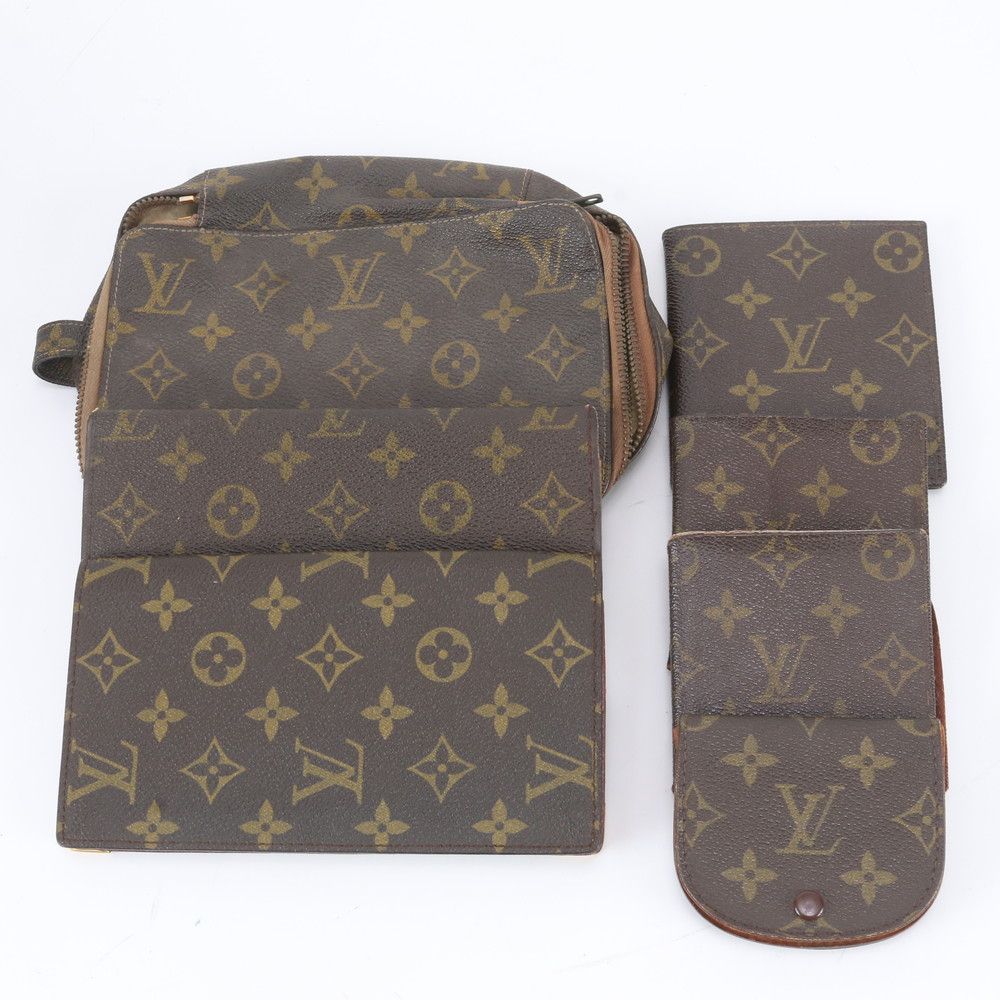 まとめ 7点 セット ルイヴィトン モノグラム 財布 コインケース 長財布 ポーチ レザー 二つ折り メンズ WIM EL13-10【中古】