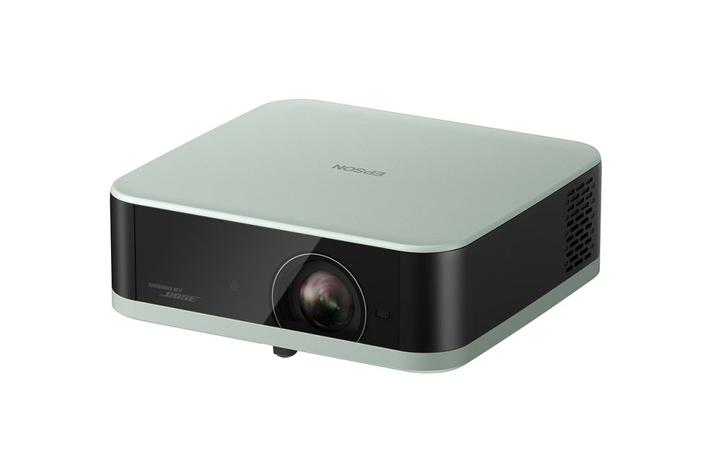【新品/在庫あり】EPSON エプソン Lifestudio Pop EF-61G スモークアイスグリーン 家庭用プロジェクター コンパクトモデル/700lm/3LED(3原色LED)/Full HD/