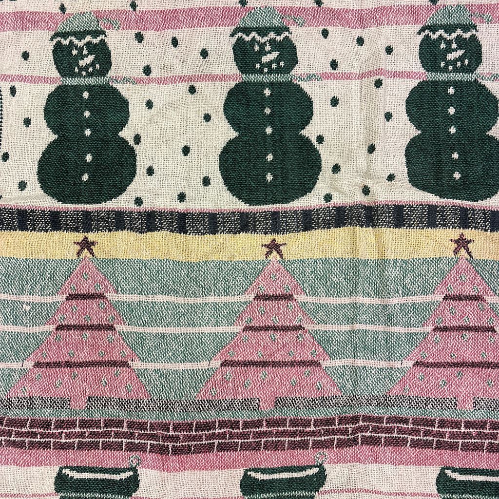 vintageラグ ブランケット マルチカバー タペストリー クリスマス
