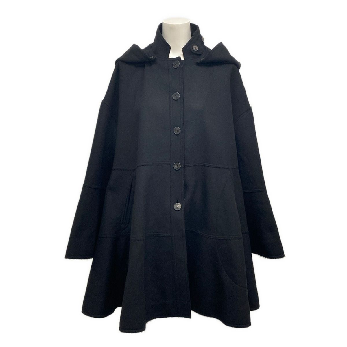 DIOR/ChristianDior(ディオール/クリスチャンディオール) コート サイズF 36 レディース 1H21806A1108 黒 ウール、アンゴラ