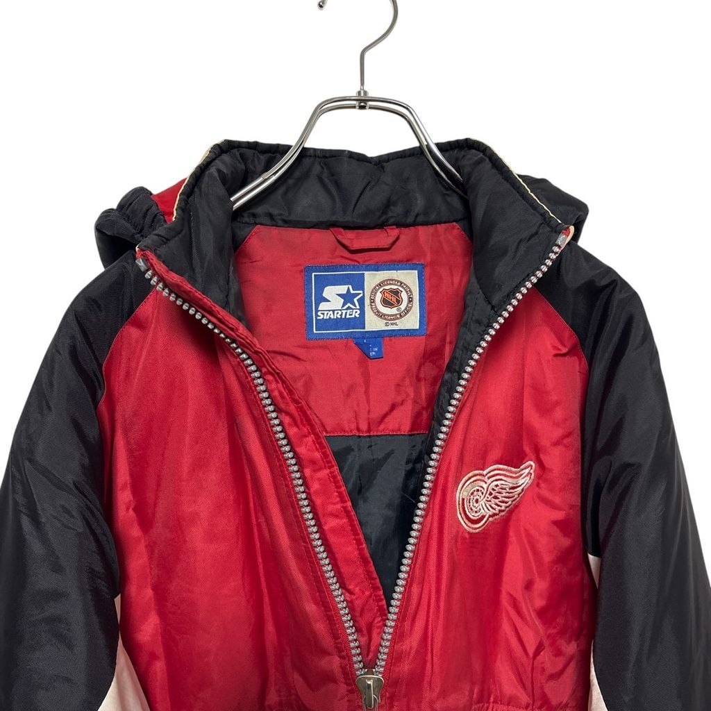 STARTER】 90sNHL レッドウィングスアノラックパーカーS-3072 - メルカリ