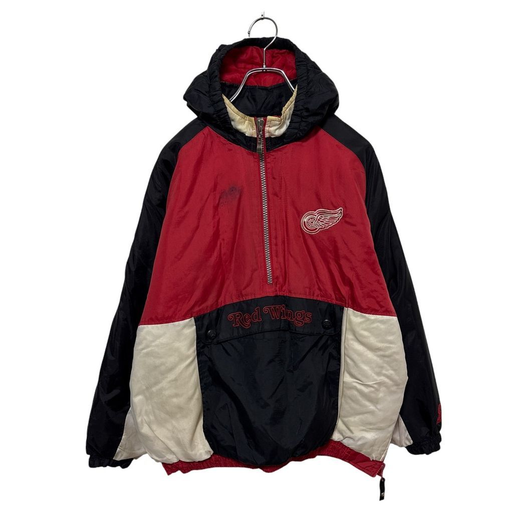 STARTER】 90sNHL レッドウィングスアノラックパーカーS-3072 - メルカリ