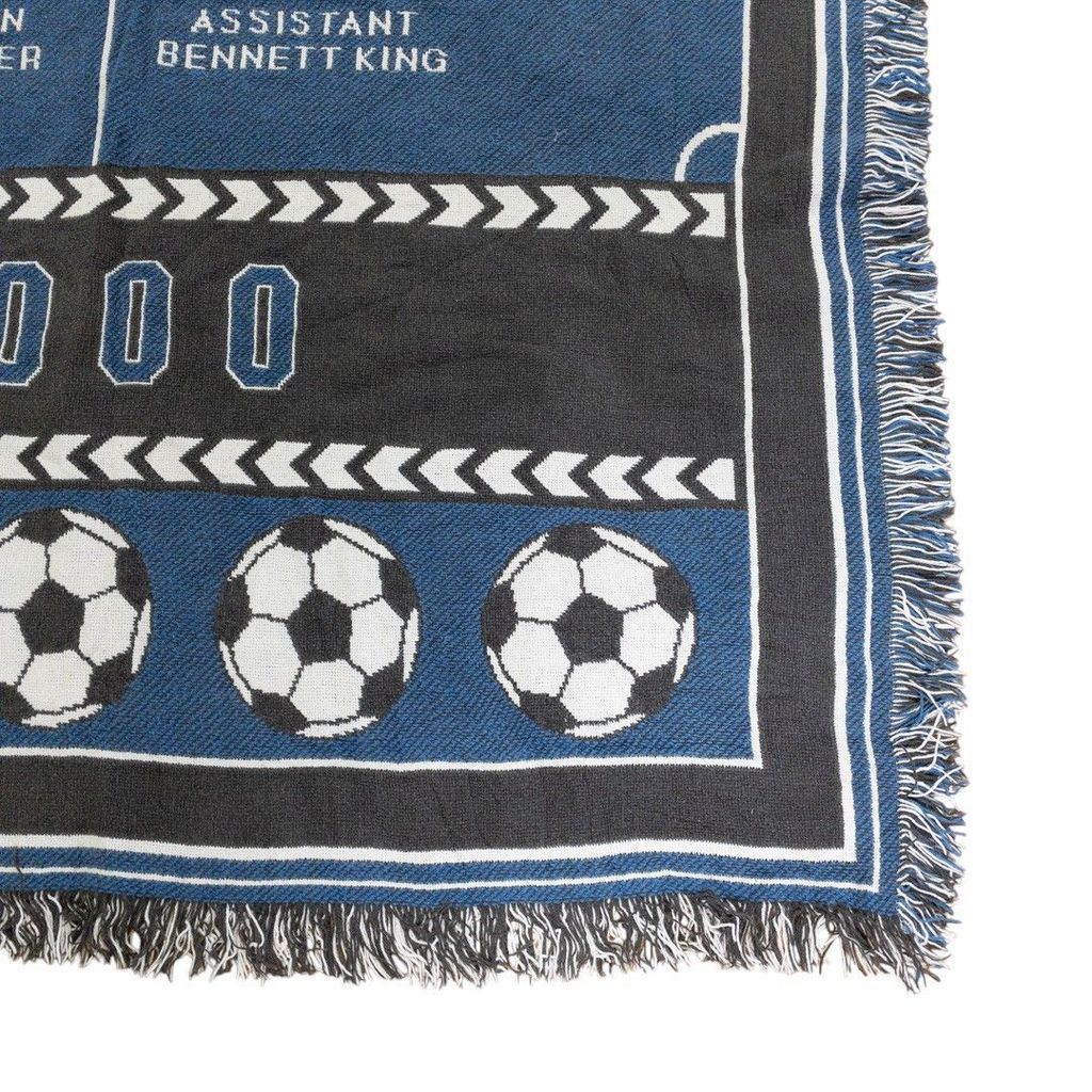 vintageラグ カーペット BLUE JAYS サッカー 1137 - メルカリ