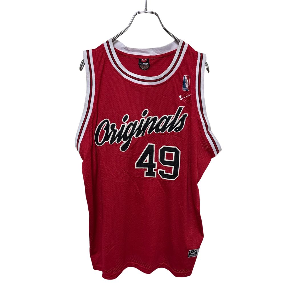 【THE NTVS.COM】 Originals Numbering Basketball Shirts ナンバリング ゲームシャツ S-5335