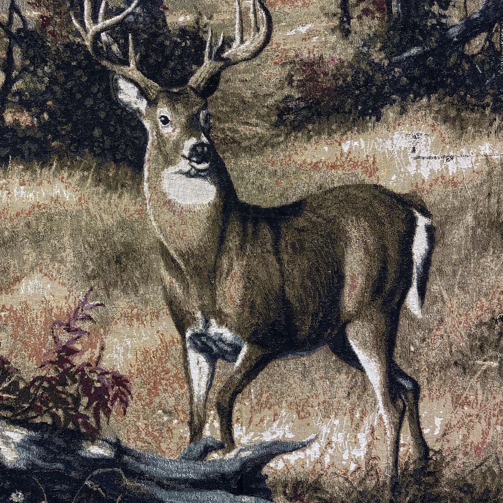 vintageラグ ブランケット マルチカバー タペストリー アニマル 動物