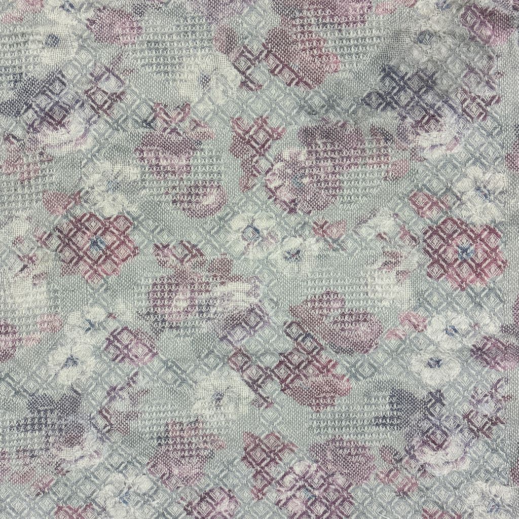 vintageラグ ブランケット マルチカバー タペストリー フラワー 花