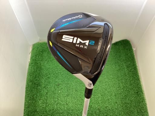 【中古】 テーラーメイド SIM2 MAX 3W フェアウェイウッド FW Speeder 661 EVOLUTION VII (フレックスS) メンズ 男性用 右利き 右用 Cランク ゴルフクラブ